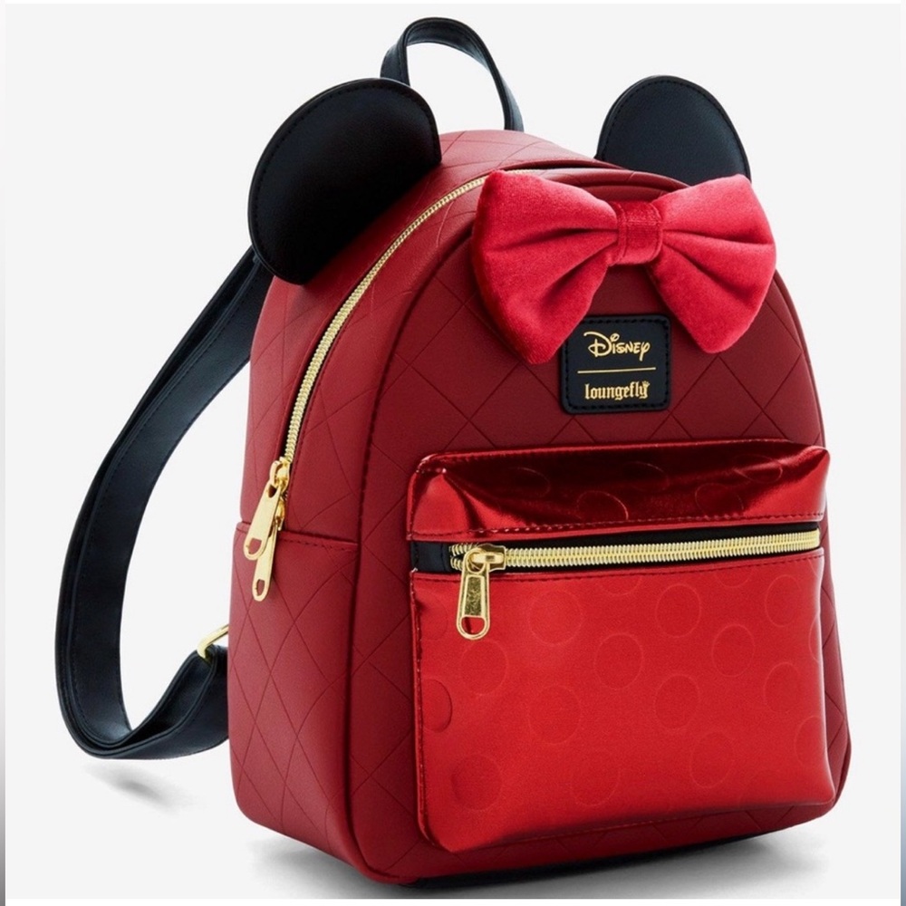 Red mini mouse loungefly